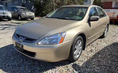 2004 honda accord ex v 6 4dr sedan